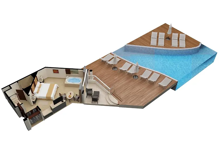 Pool Side King Suite